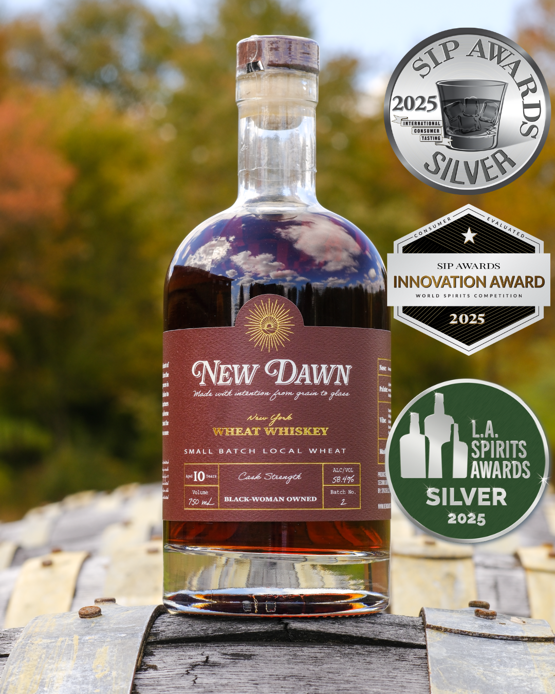 Explore Premium Spirits at New Dawn Distilling | Products | Finest